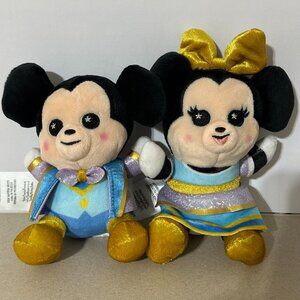 Walt Disney World 50th Anniversary Mickey & Minnie Wishables Set -- 2021